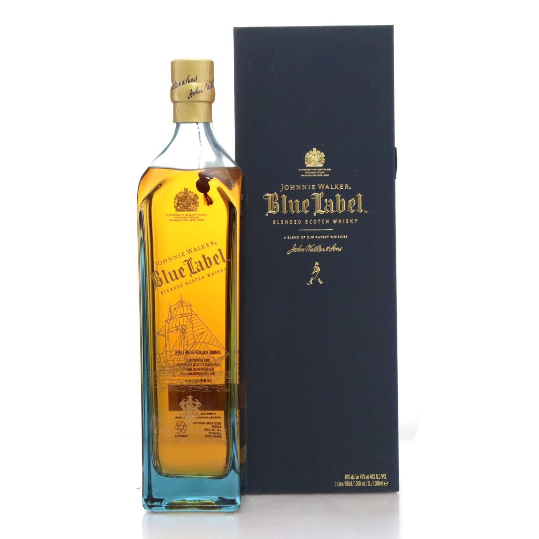 Johnnie Walker Blue Label Cruise Edition Scotch Whisky Litre