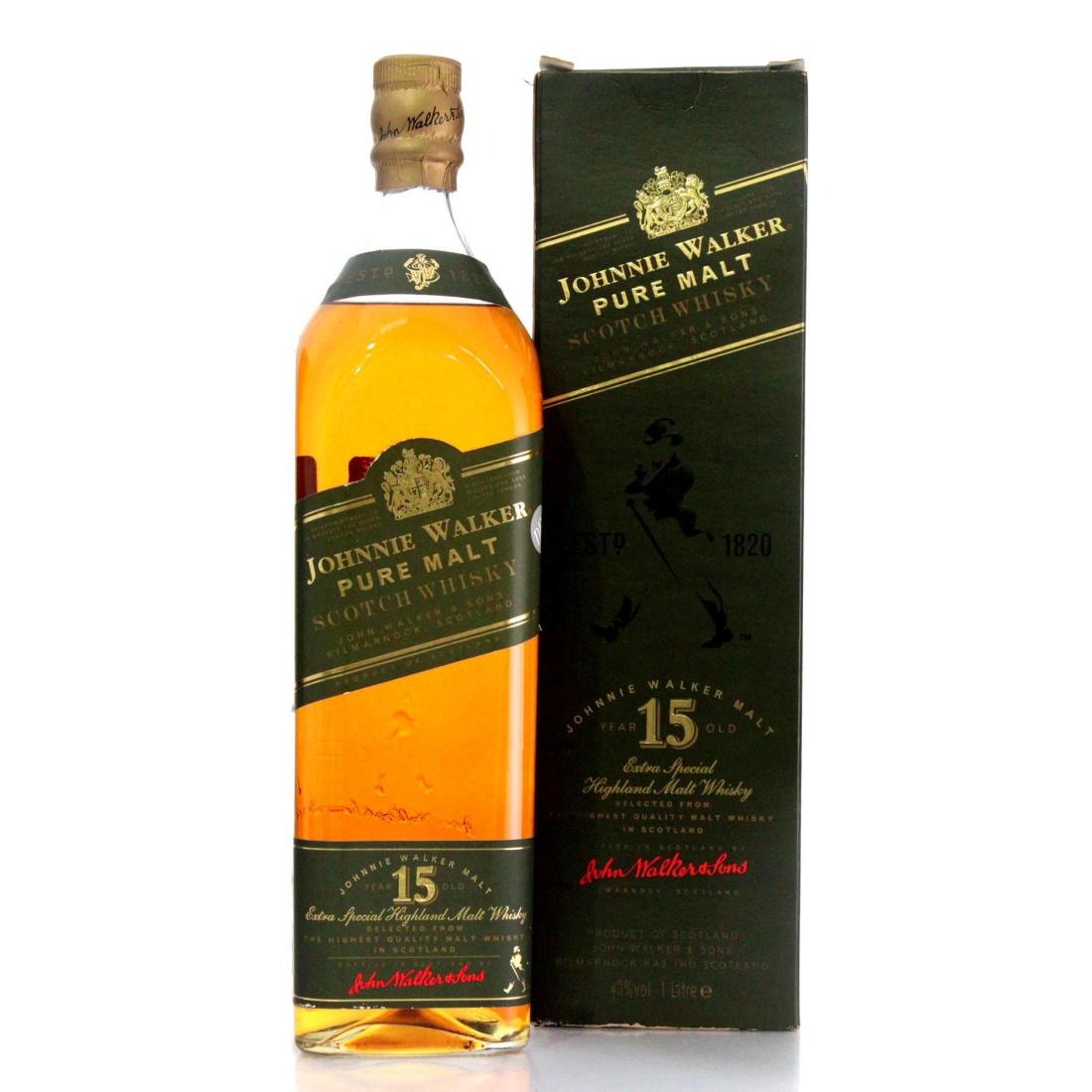 Johnnie Walker Pure Malt 15 Litre