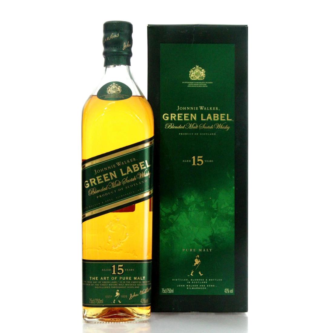 Johnnie Walker Green Label 15 Blended Malt