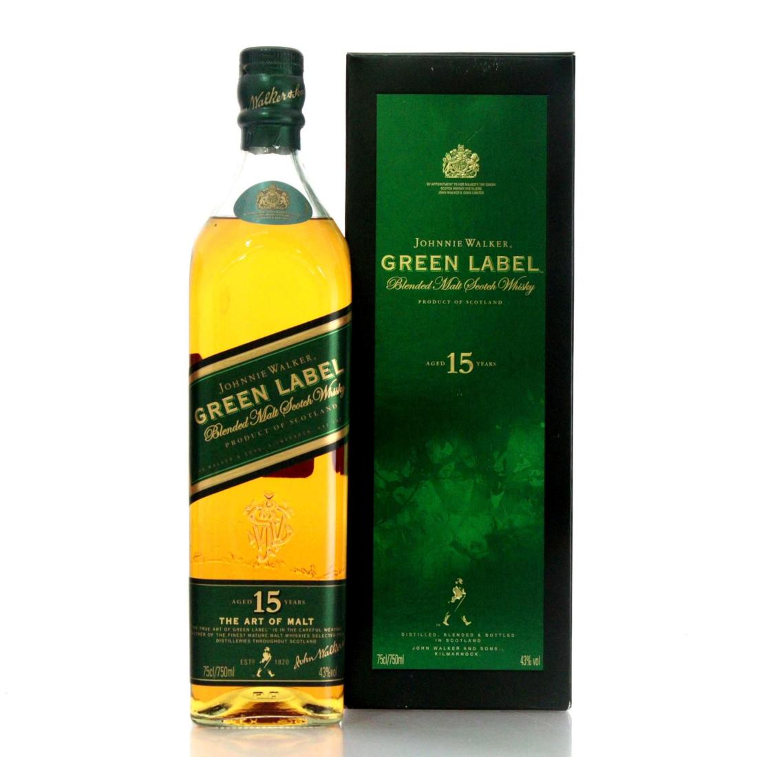 Johnnie Walker Green Label 15 Blended Malt