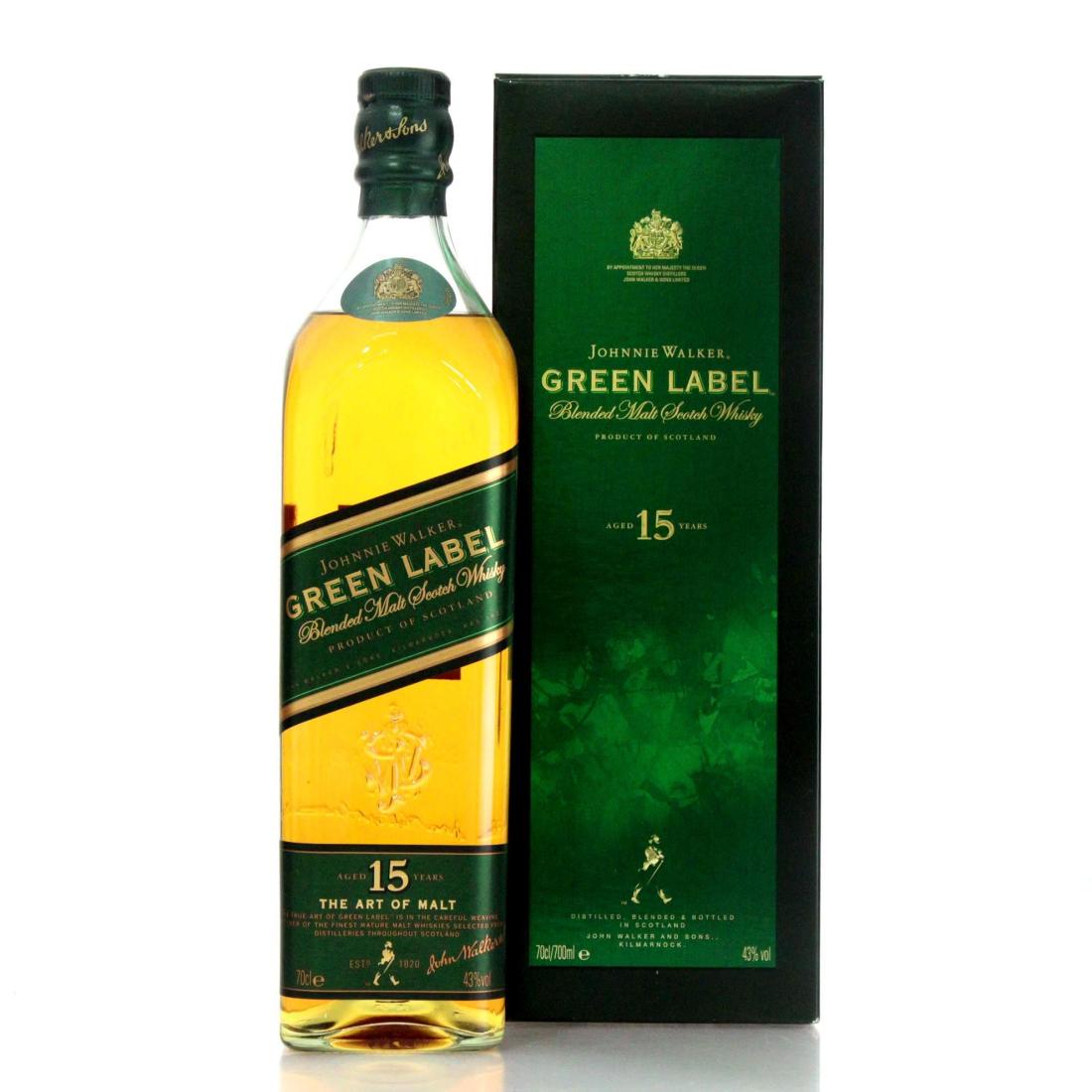 Johnnie Walker Green Label 15 Blended Malt
