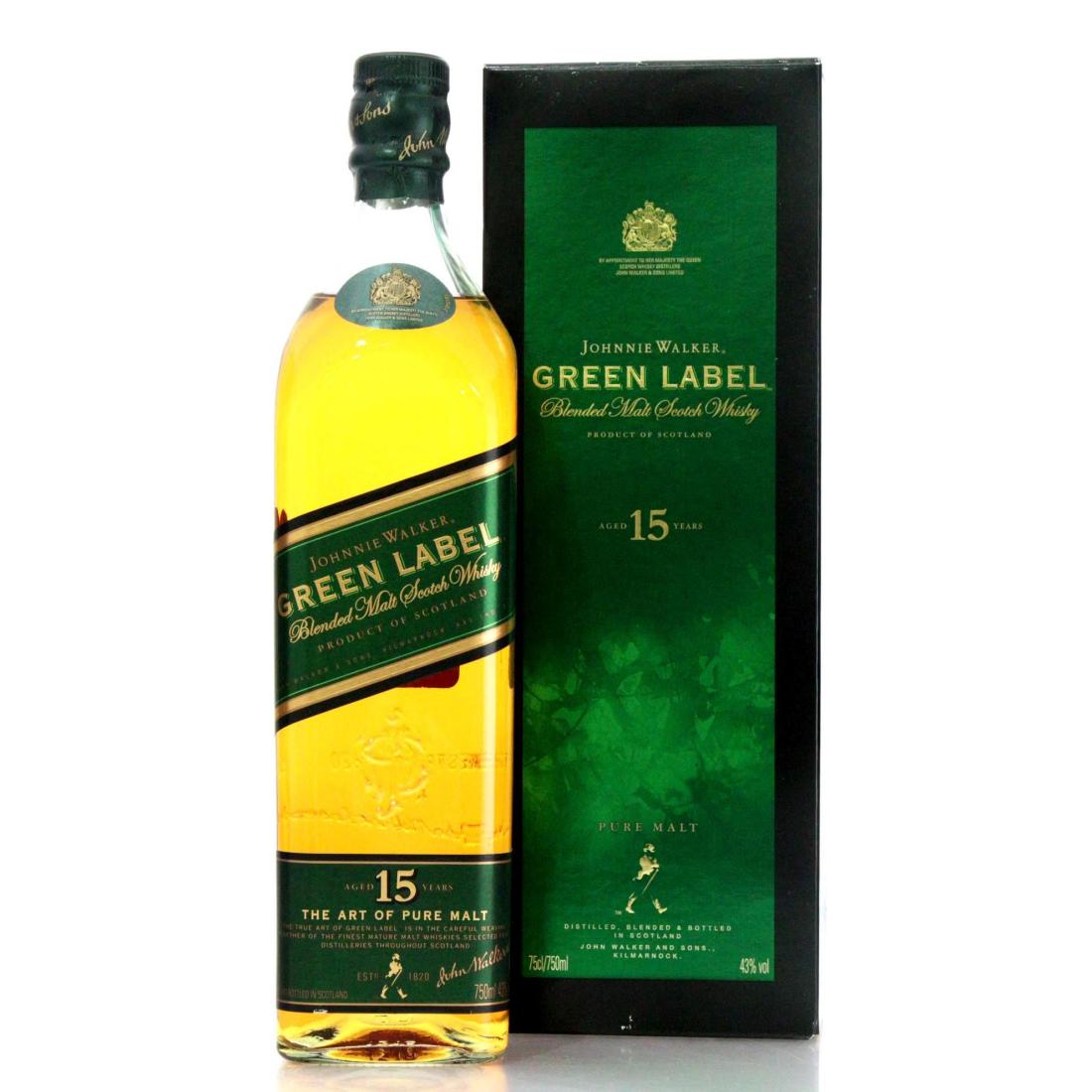Johnnie Walker Green Label 15 Blended Malt