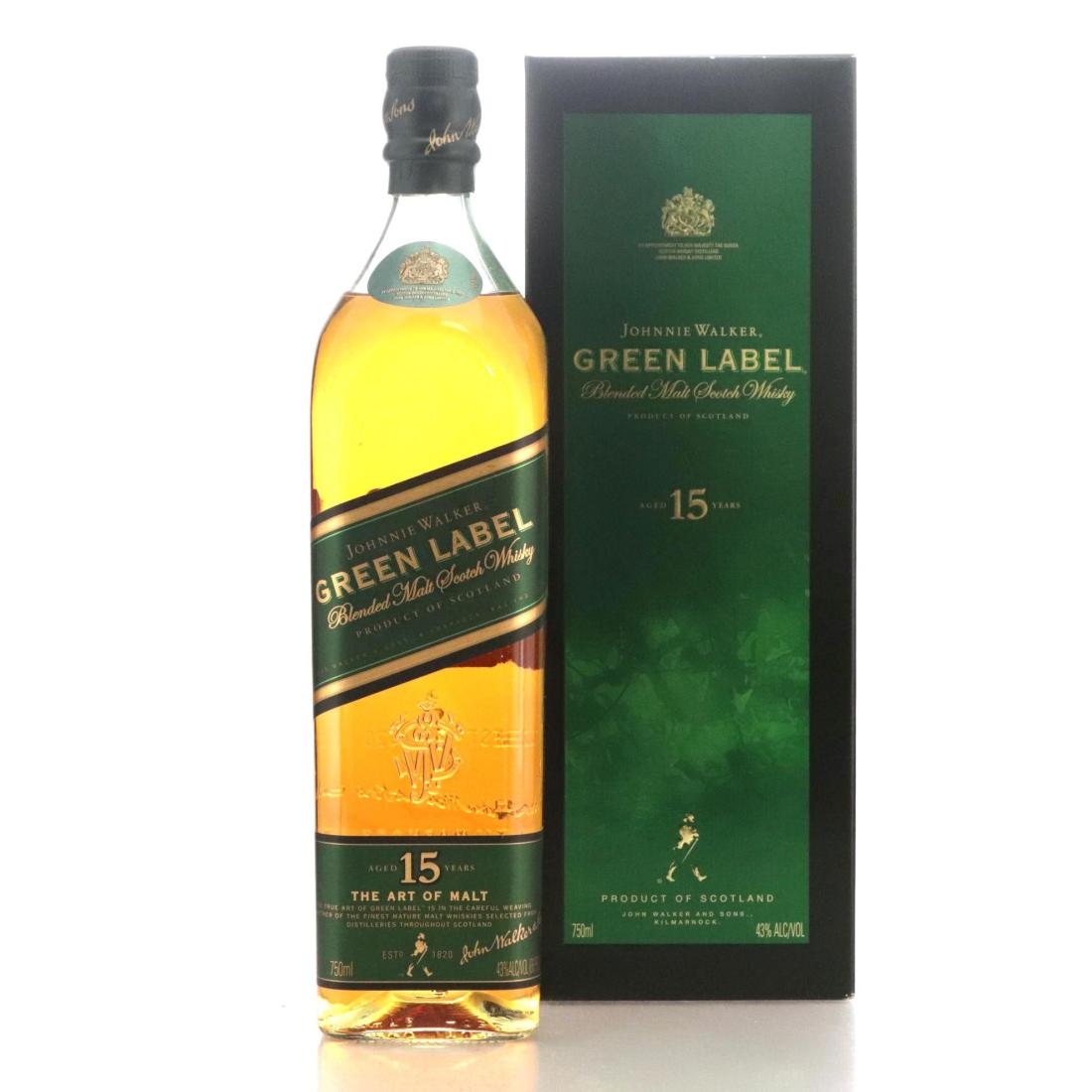 Johnnie Walker Green Label 15 Blended Malt