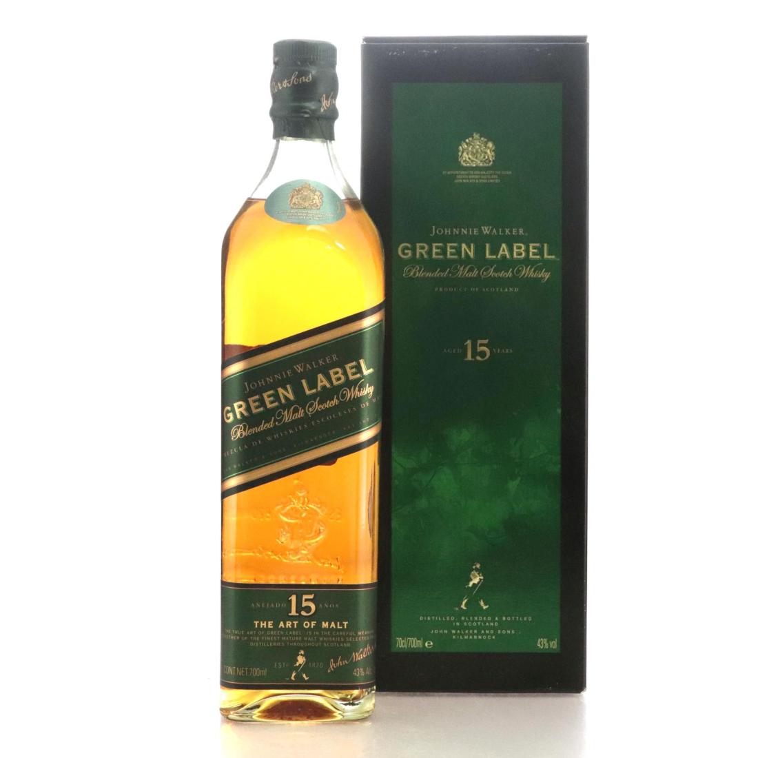 Johnnie Walker Green Label 15 Blended Malt