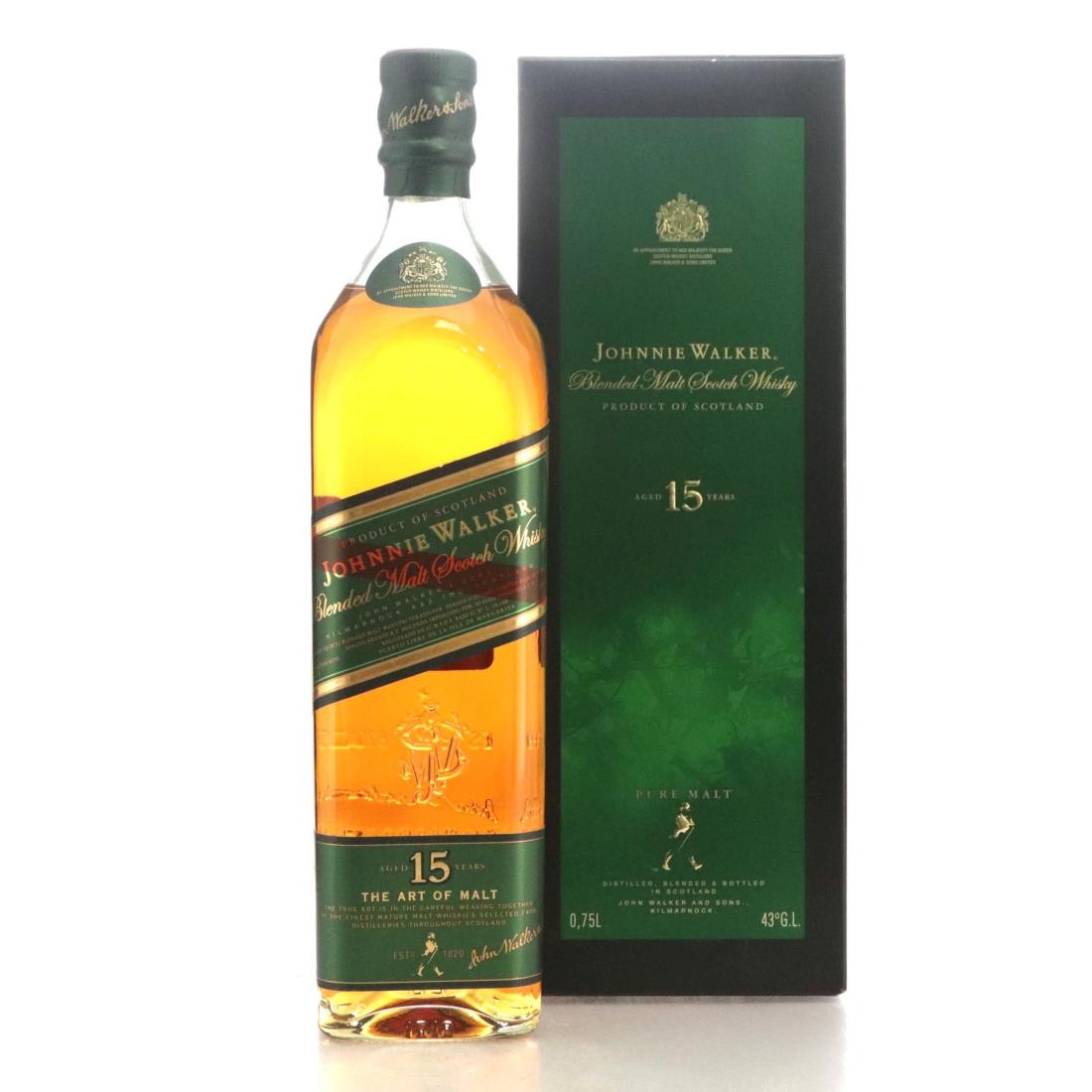 Johnnie Walker Green Label 15 Blended Malt
