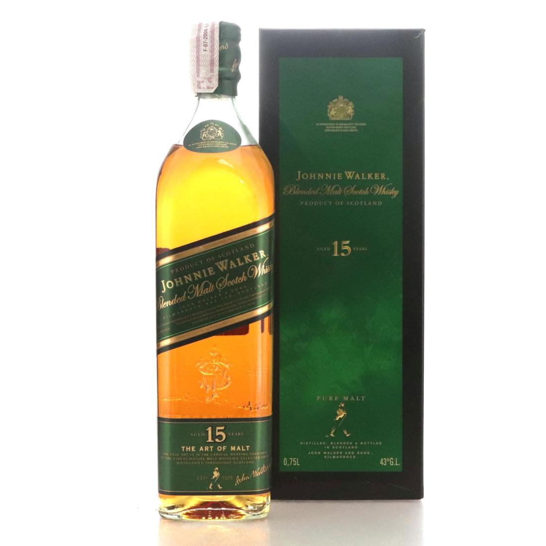 Johnnie Walker Green Label 15 Blended Malt