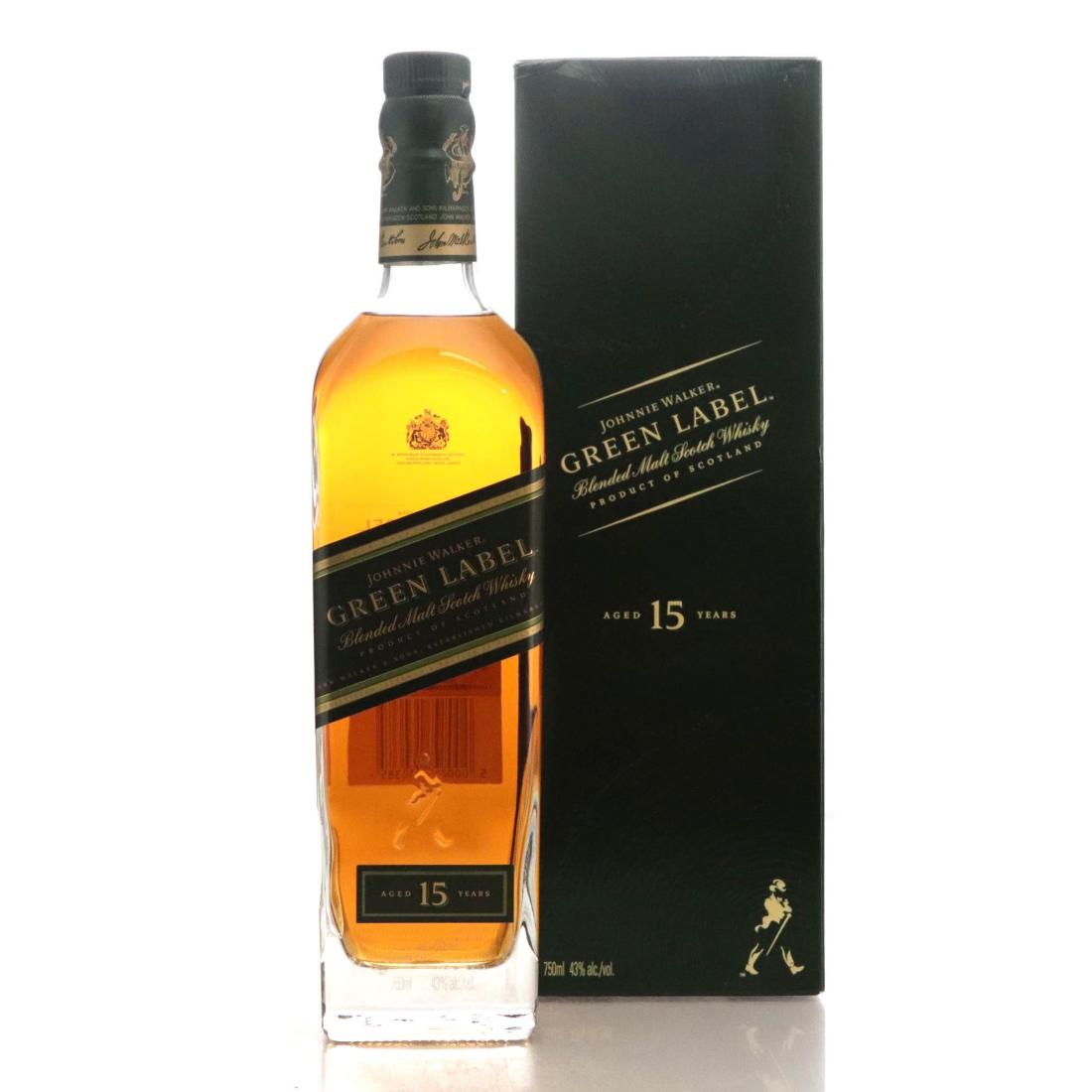 Johnnie Walker Green Label 15 Blended Malt Litre