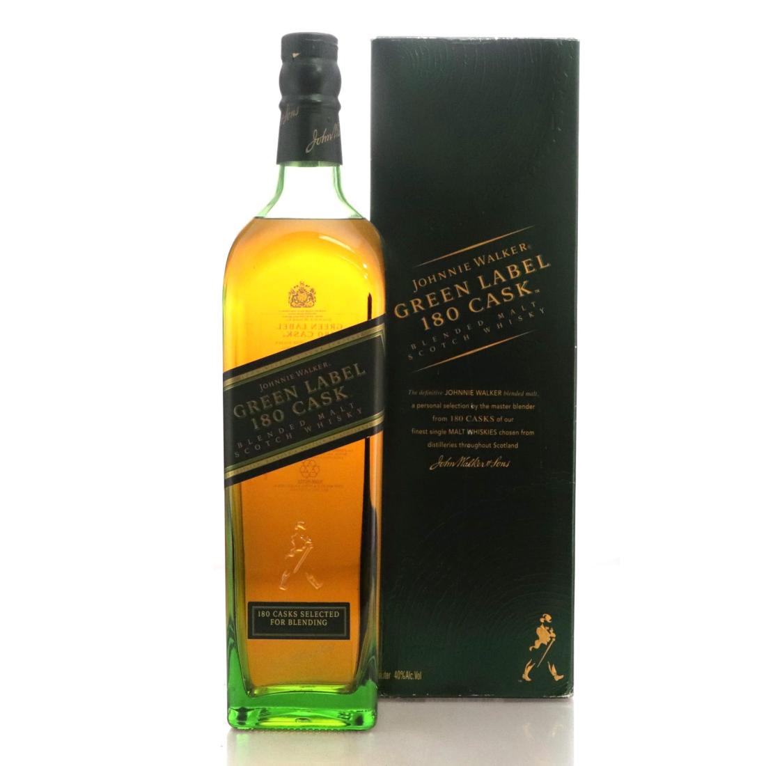 Johnnie Walker Green Label 180 Cask Blended Malt Litre