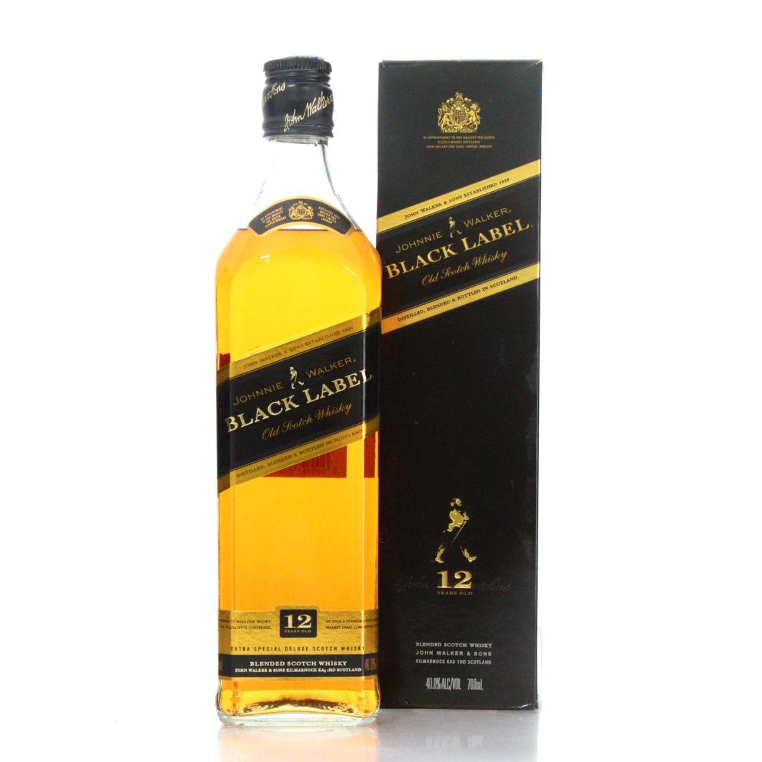 Johnnie Walker Black Label 12 Extra Special Deluxe Old Scotch Whisky
