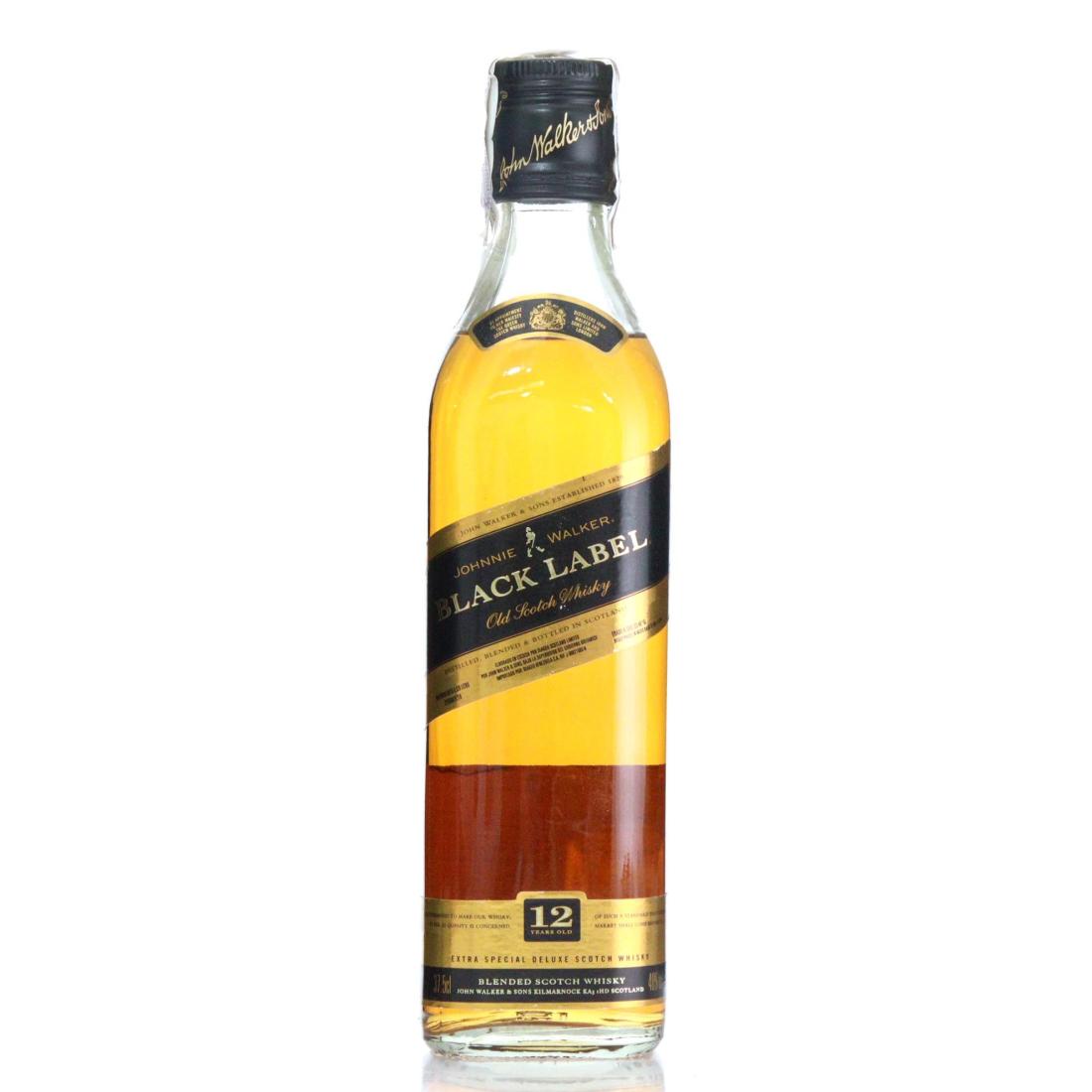 Johnnie Walker Black Label 12 Year Old, 2004, 40%, 37.5cl whisky bottle