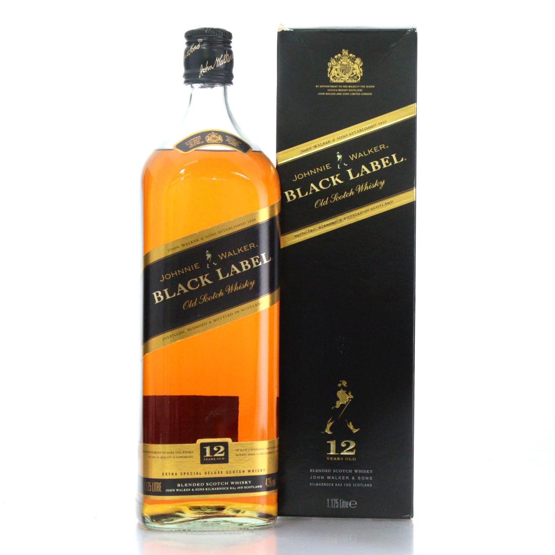 Johnnie Walker Black Label 12 Year Old, Oak Cask, 2004, 43% whisky bottle