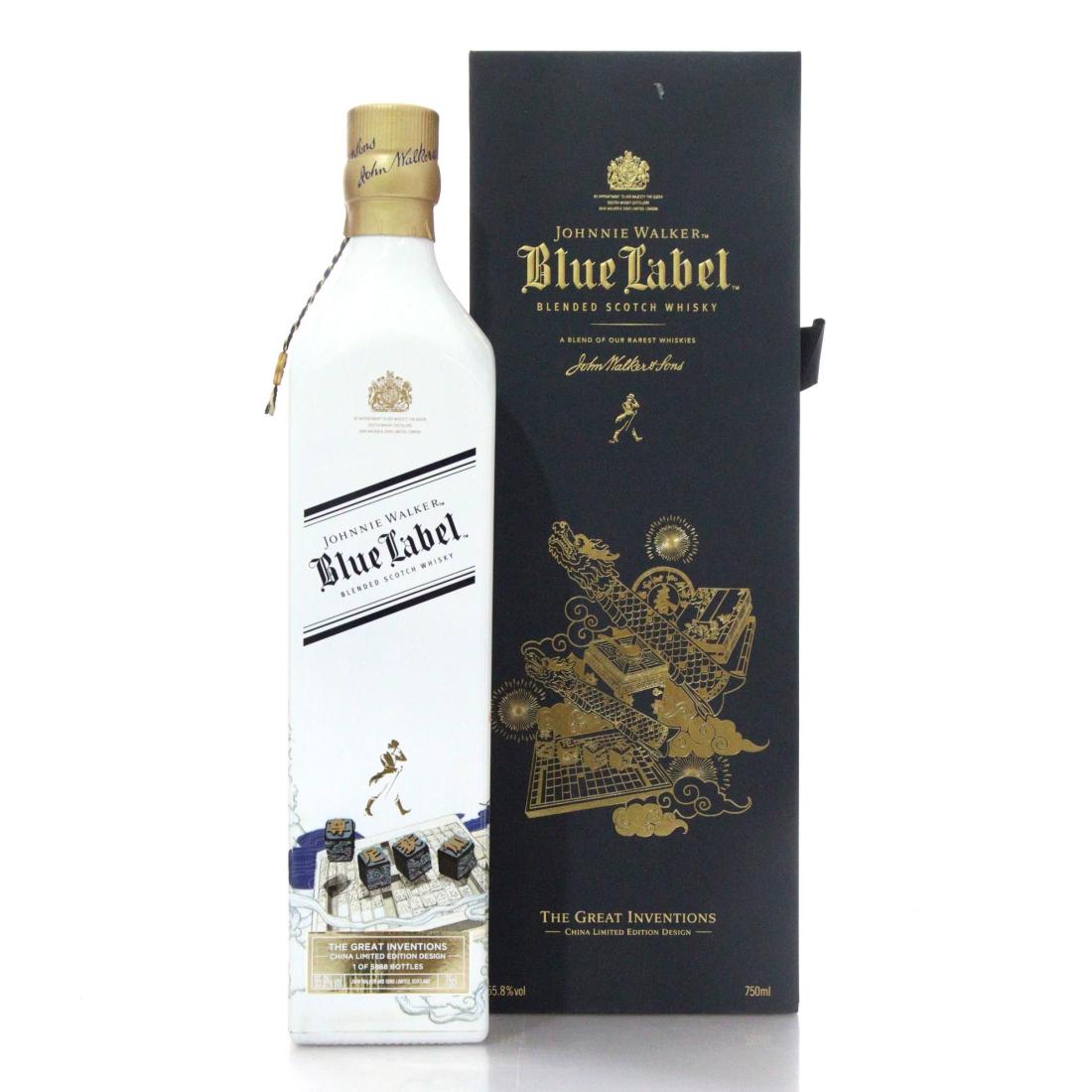 Johnnie Walker Blue Label The Great Inventions China Limited Edition Design Scotch Whisky