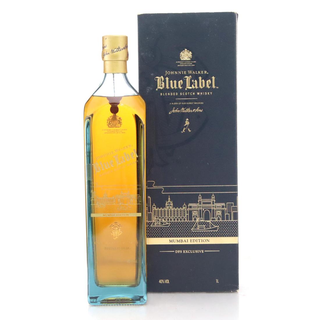 Johnnie Walker Blue Label Mumbai Edition, 2013, 40% whisky bottle