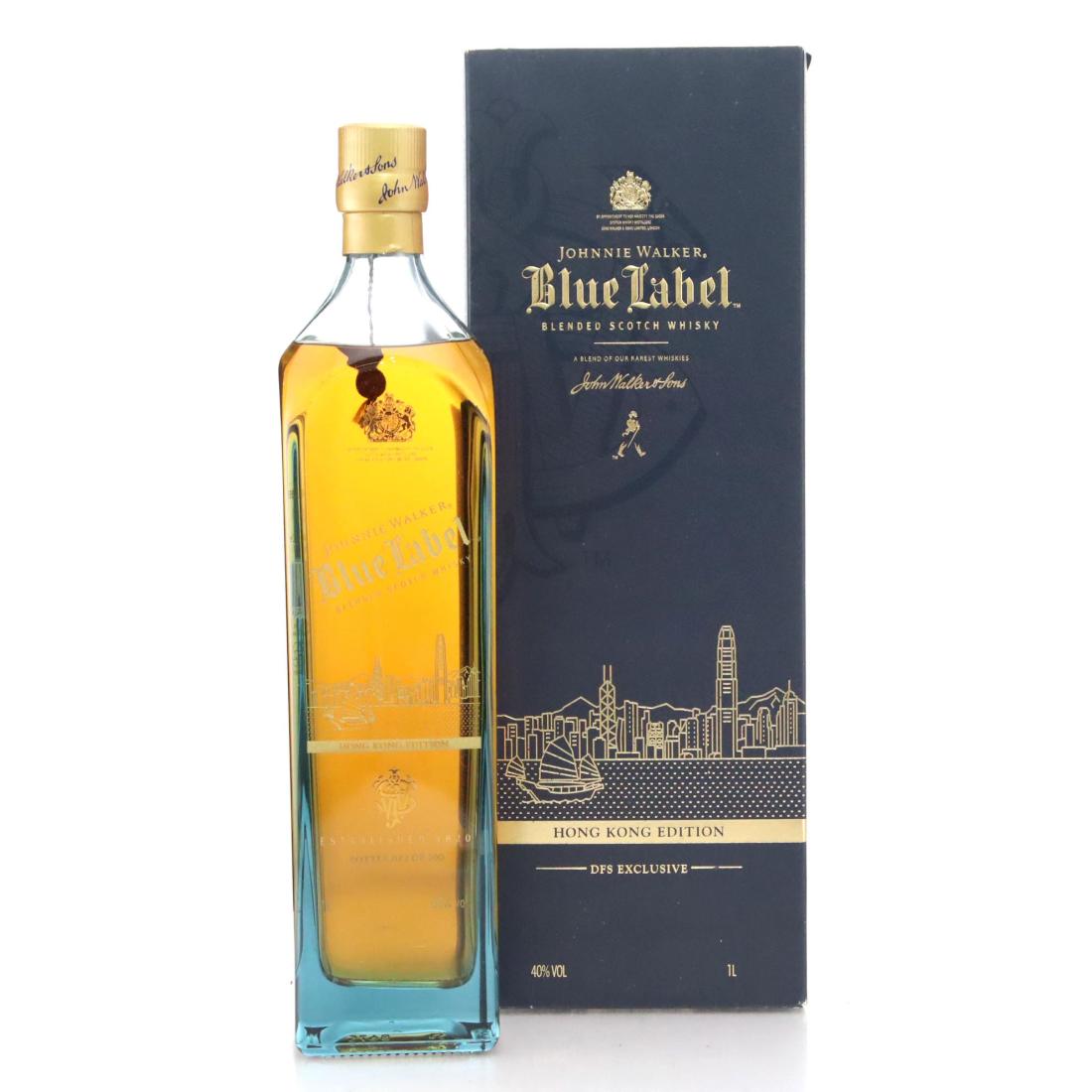 Johnnie Walker Blue Label Hong Kong Edition, 2013, 40% whisky bottle