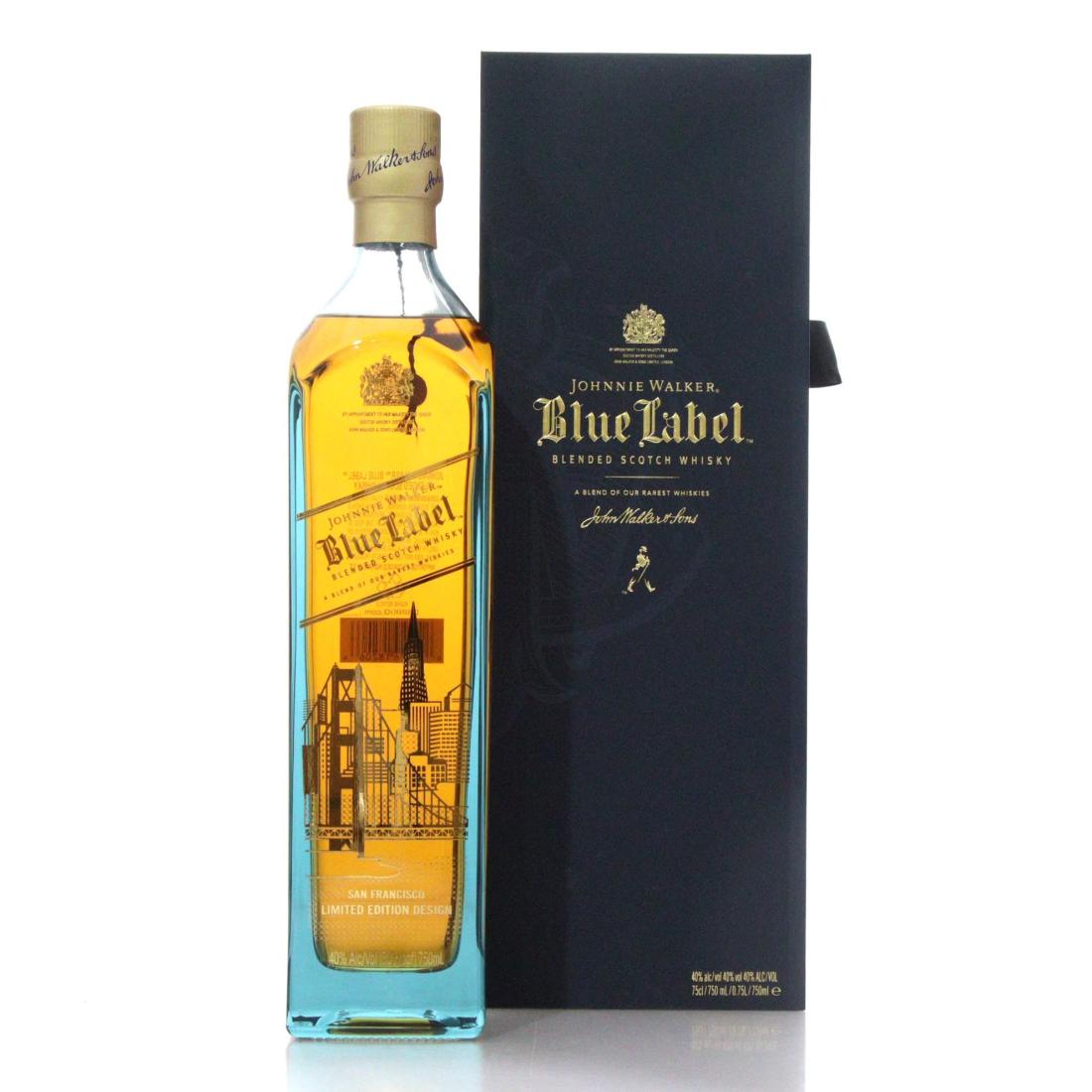 Johnnie Walker Blue Label San Francisco Limited Edition Scotch Whisky