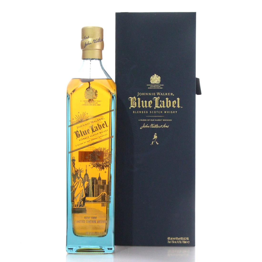 Johnnie Walker Blue Label New Rk Limited Edition Design Scotch Whisky
