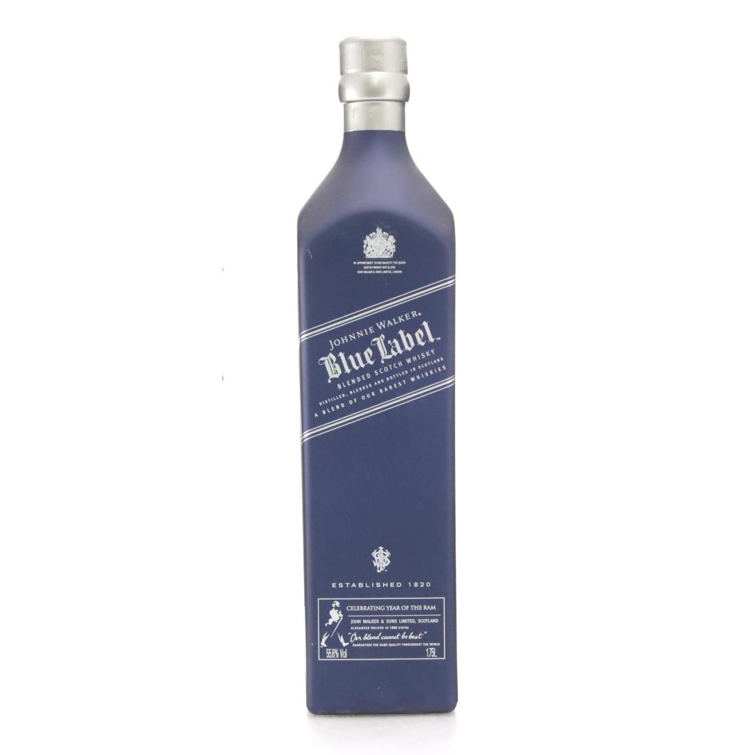 Johnnie Walker Blue Label Celebrating Year Of The Ram Scotch Whisky 175litre
