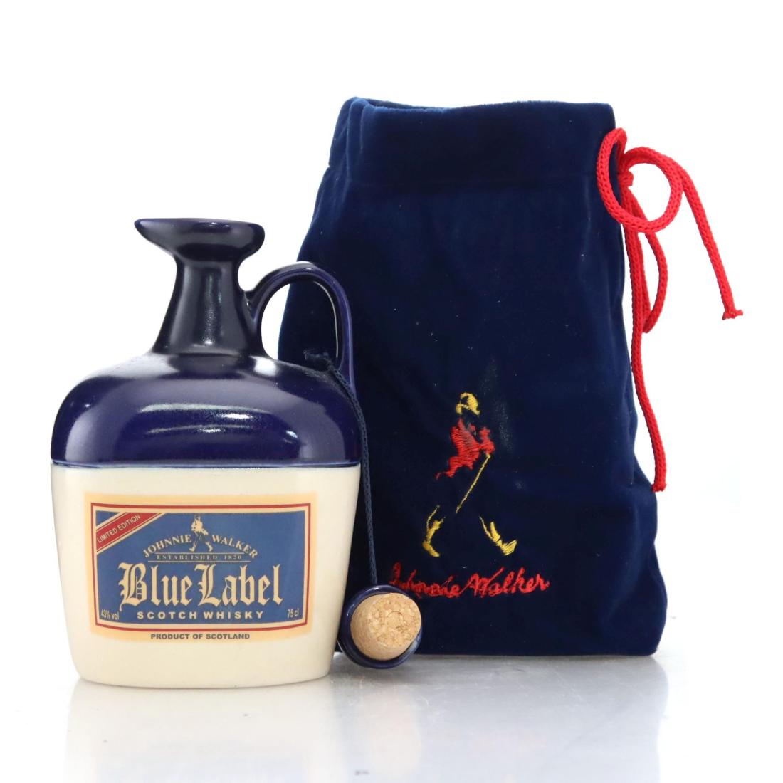 Johnnie Walker Blue Label Scotch Whisky Ceramic Decanter