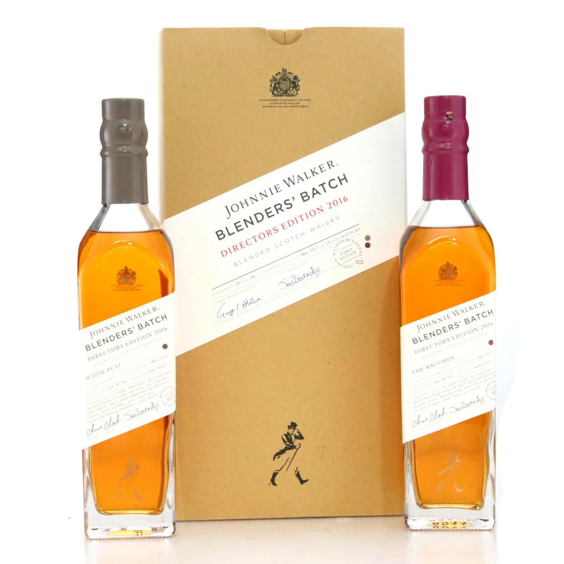 Johnnie Walker Blenders Batch Directors Edition 2016 Box Set The Bacchus Major Peat