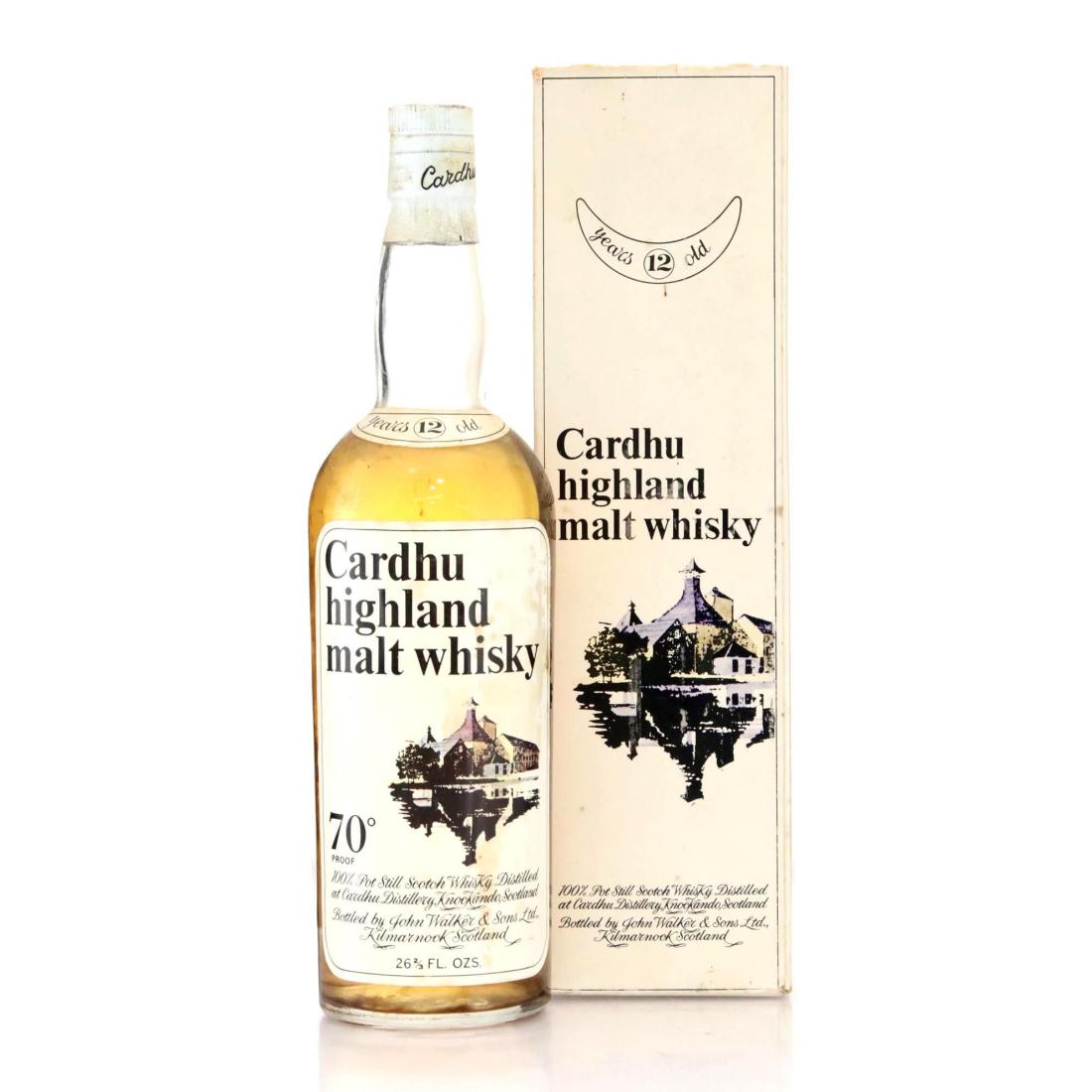 Cardhu 12 John Walker Sons