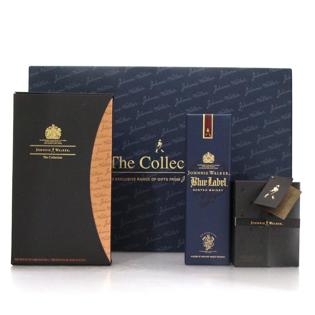 Johnnie Walker The Collection Box Set Black Blue Gold Label