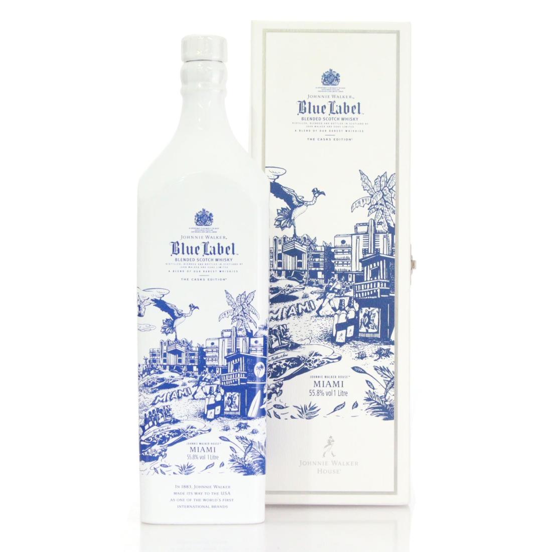 Johnnie Walker Blue Label The Casks Edition Miami Litre