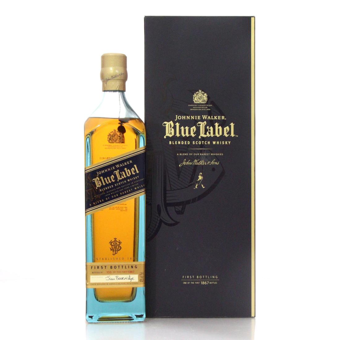 Johnnie Walker Blue Label First Bottling Scotch Whisky