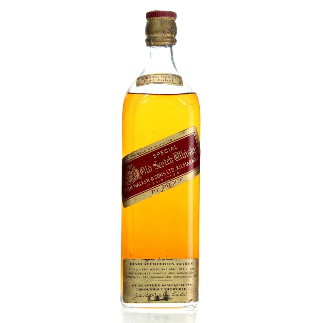 Johnnie Walker Red Label Special Old Scotch Whisky