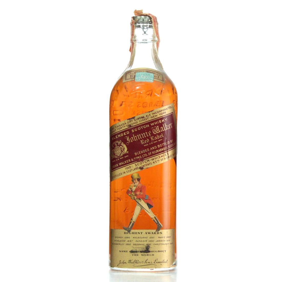 Johnnie Walker Red Label Blended Scotch Whisky