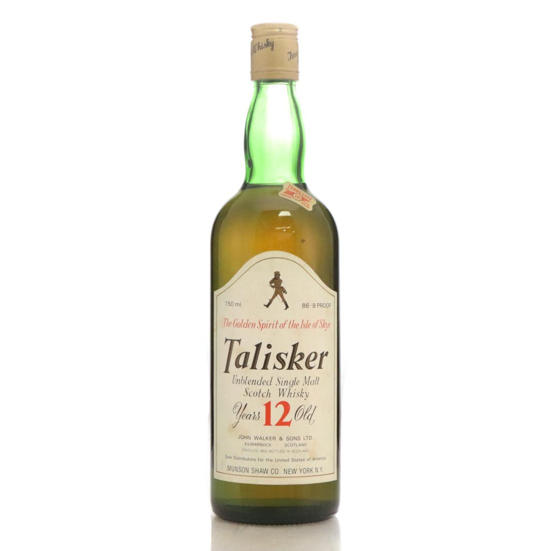 Talisker 12 John Walker Sons