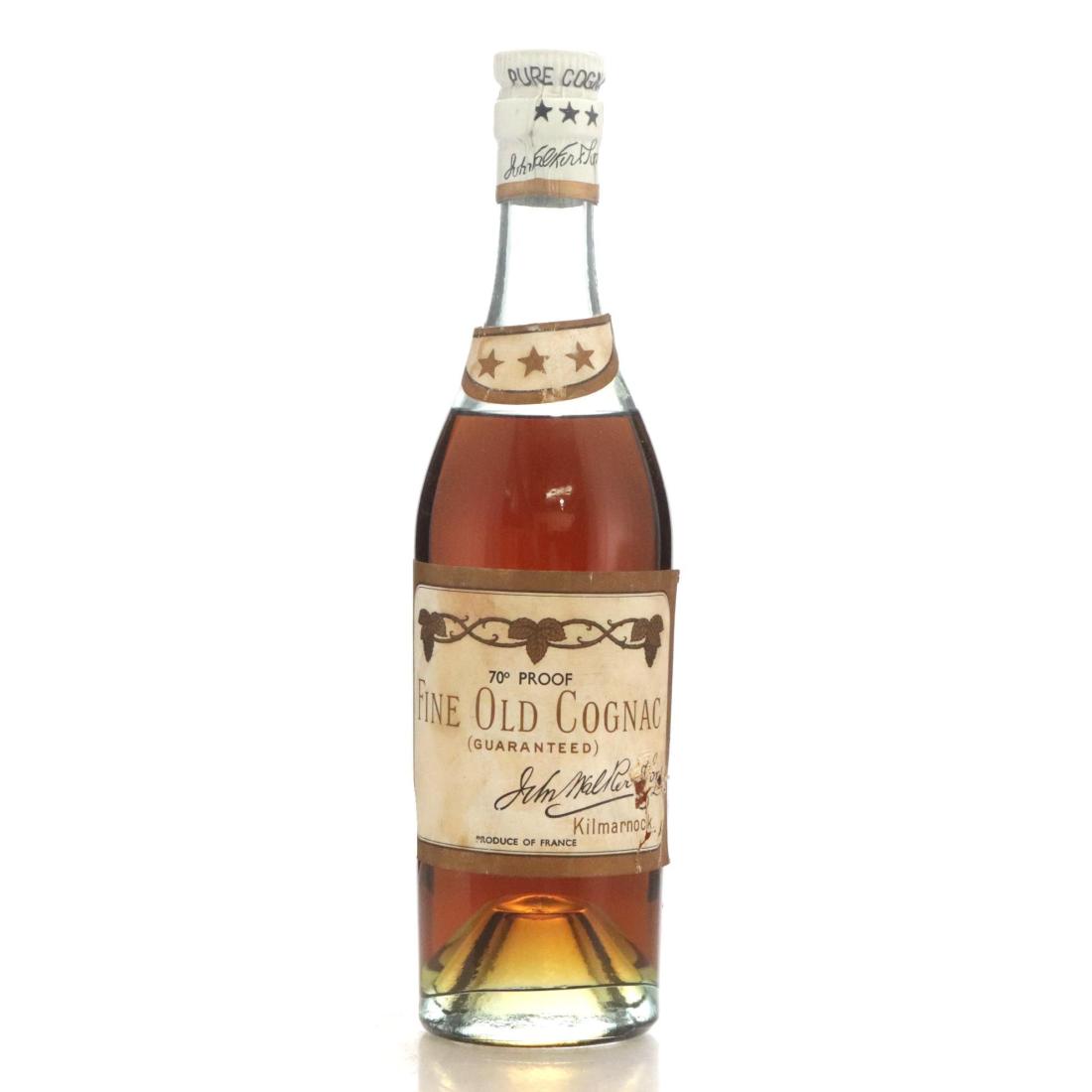 John Walker & Sons Fine Old Cognac 3-Star, 40% whisky bottle