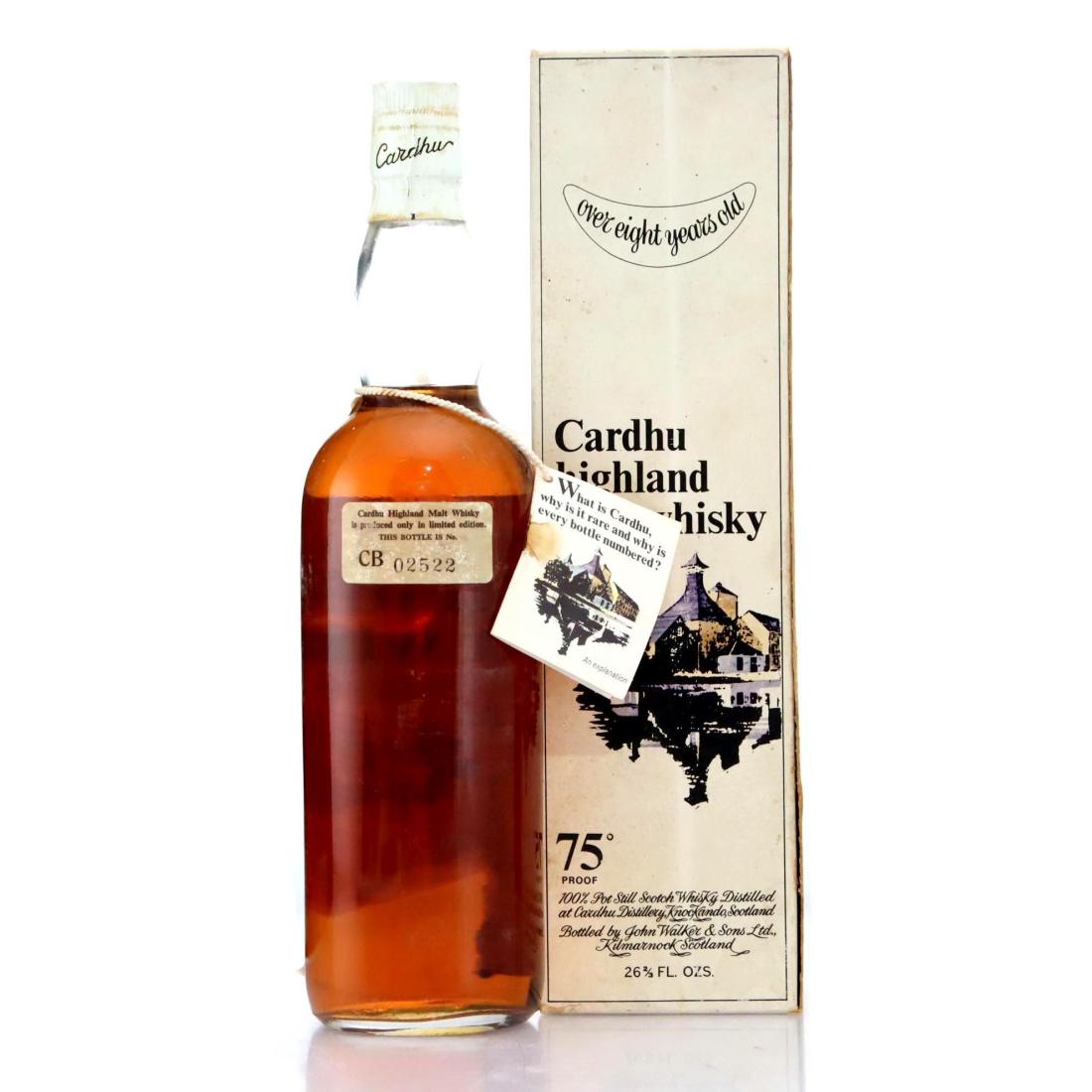 Image for Cardhu 8 Year Old - John Walker & Sons