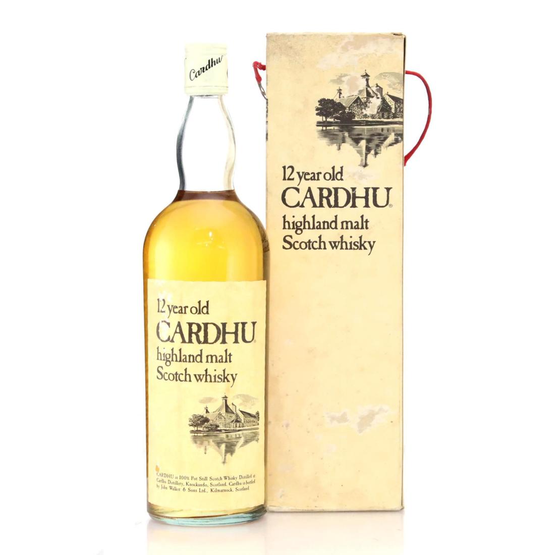 Cardhu 12 John Walker Sons