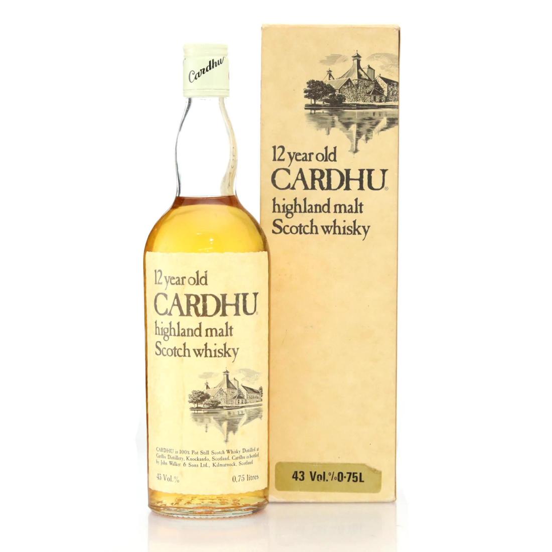 Cardhu 12 John Walker Sons