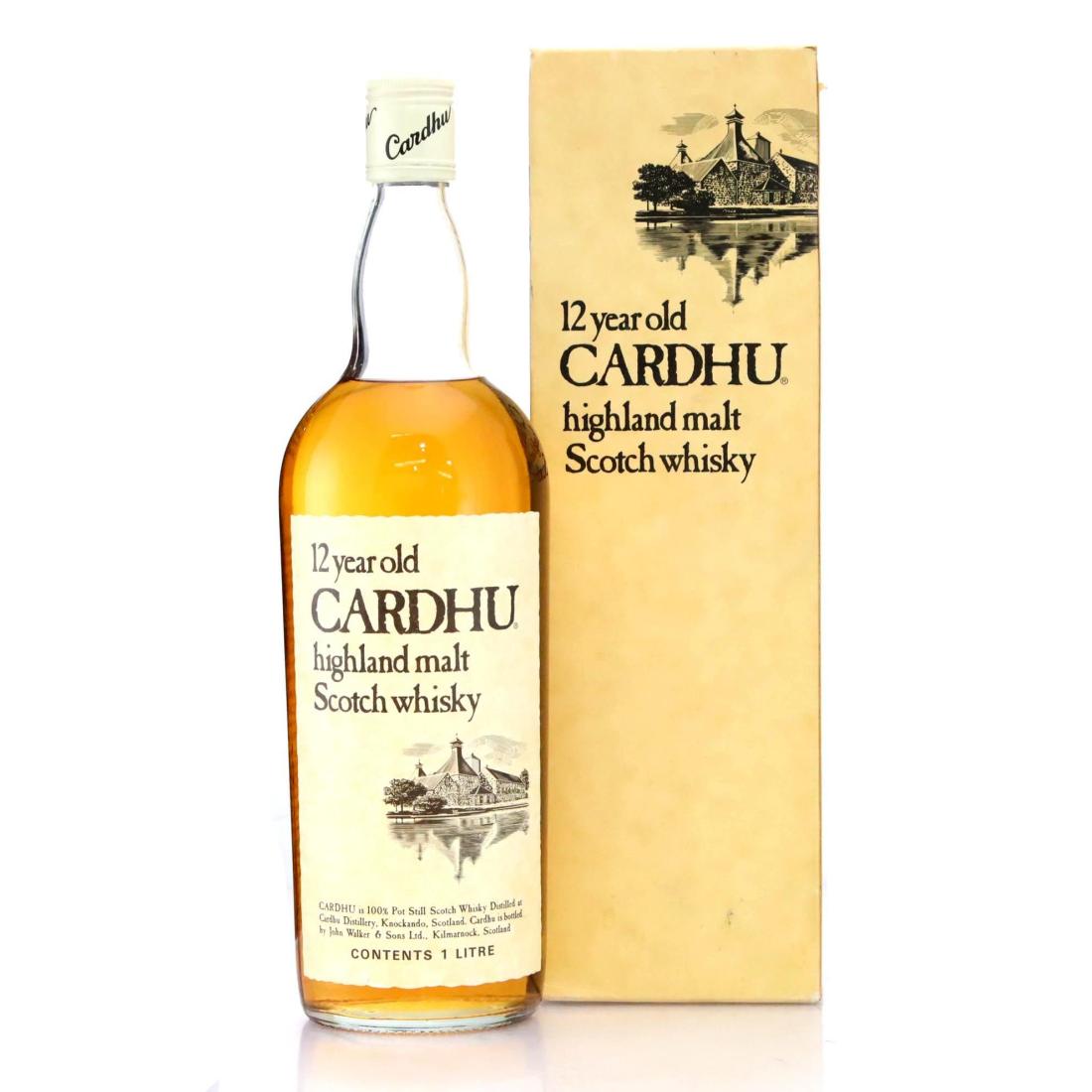 Cardhu 12 John Walker Sons Litre