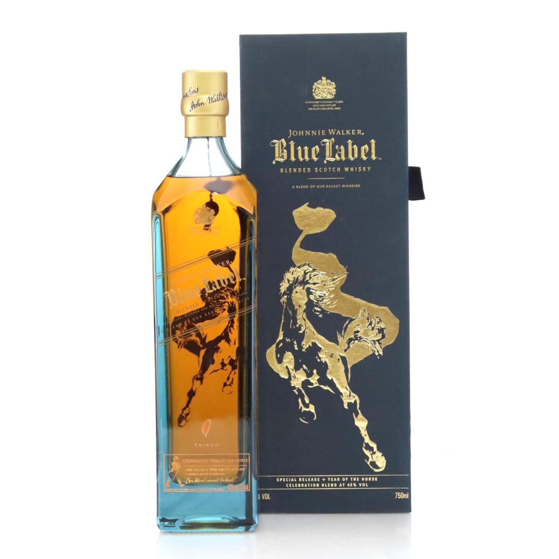 Johnnie Walker Blue Label Celebrating Year Of The Horse Scotch Whisky