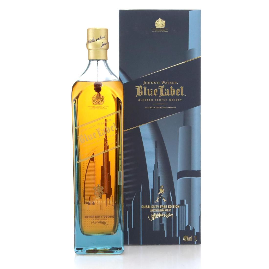 Johnnie Walker Blue Label Dubai Duty Free Edition Scotch Whisky Litre