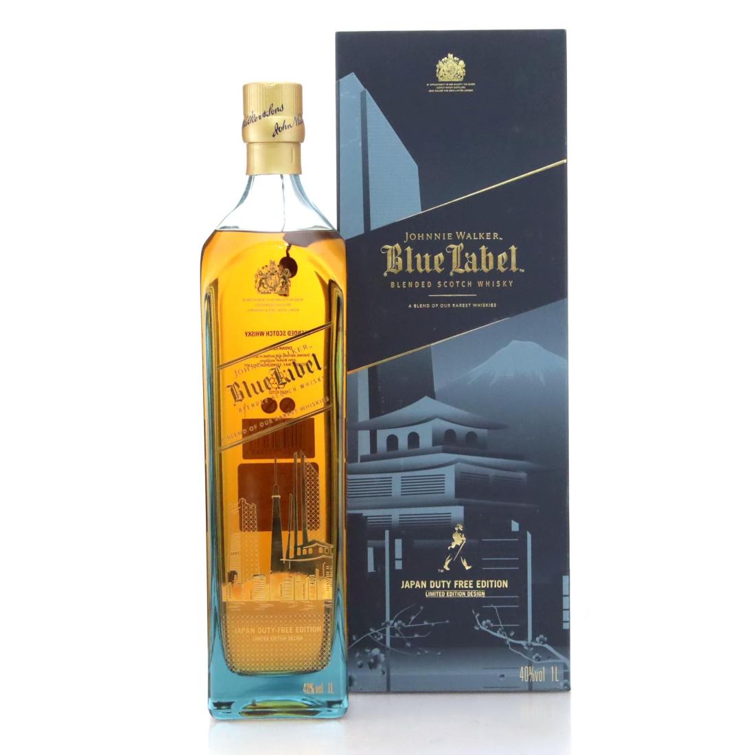 Johnnie Walker Blue Label Japan Duty Free Edition Scotch Whisky Litre