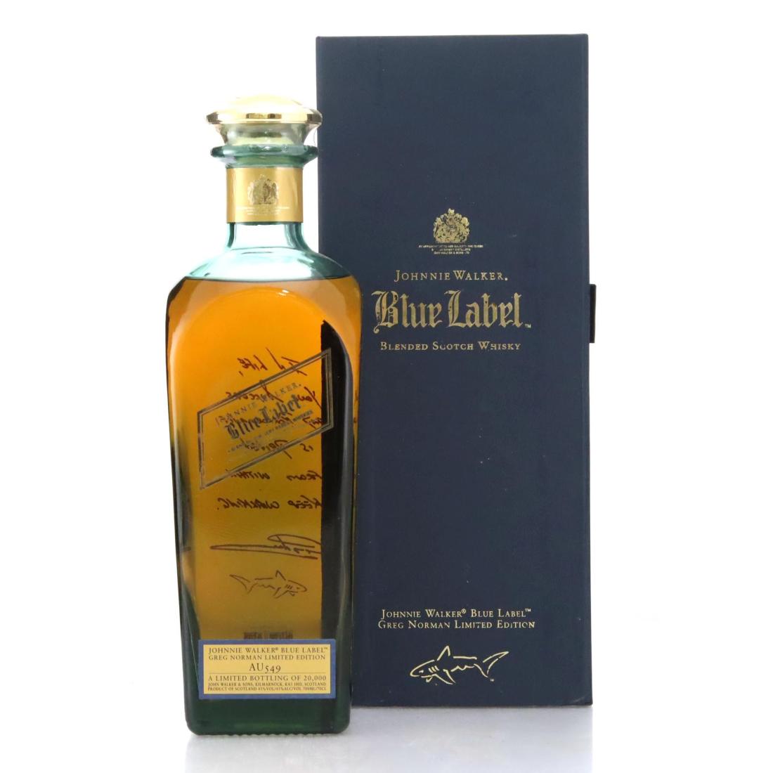 Johnnie Walker Blue Label Greg Norman Scotch Whisky