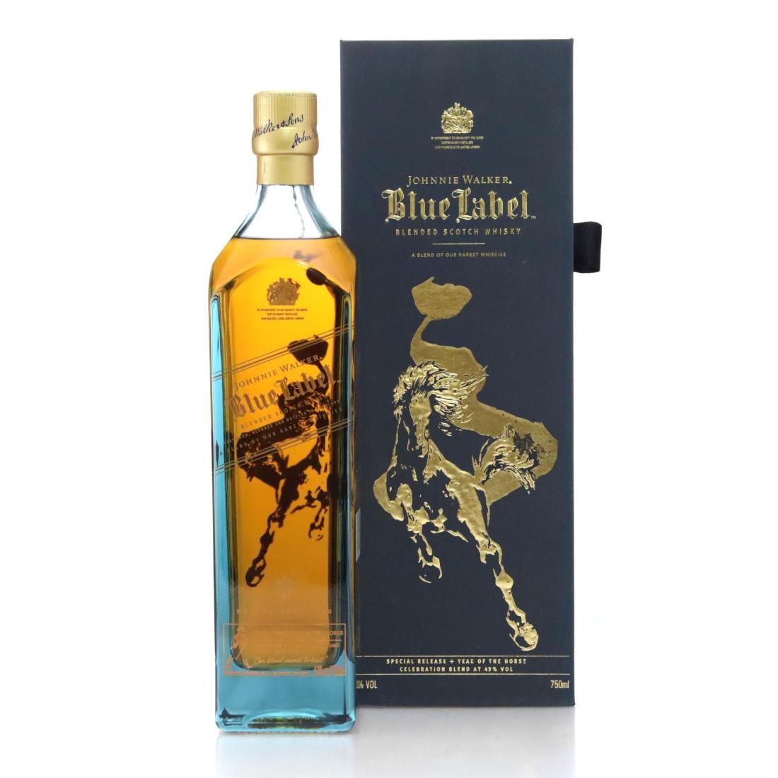 Johnnie Walker Blue Label Celebrating Year Of The Horse Scotch Whisky