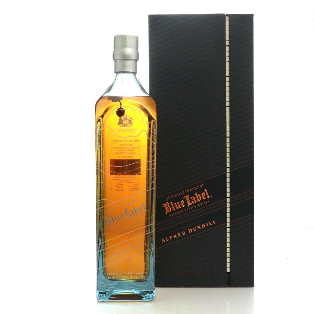 Johnnie Walker Blue Label Limited Edition Design By Alfred Dunhill Scotch Whisky Litre