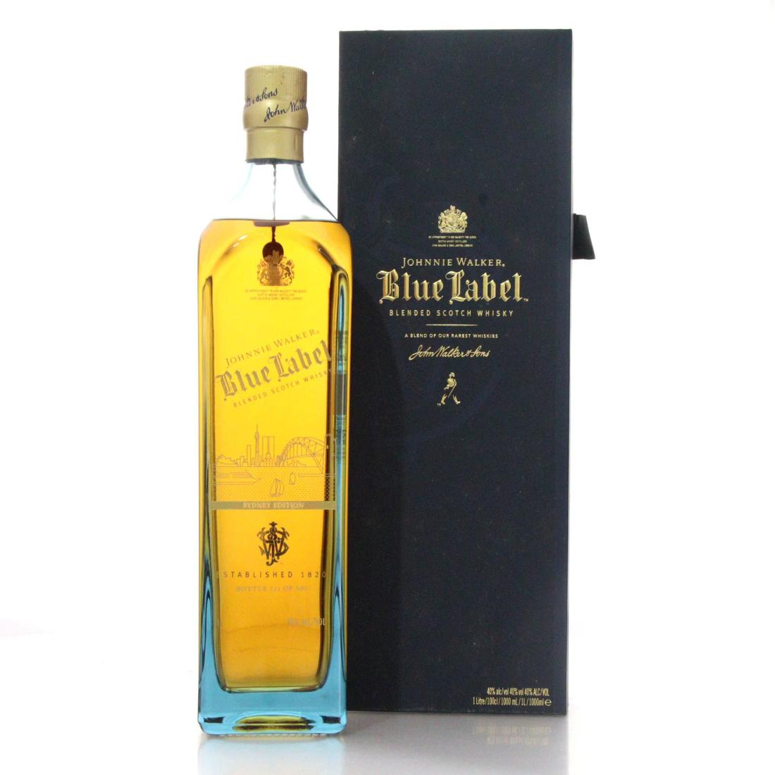 Johnnie Walker Blue Label Sydney Edition Scotch Whisky Litre
