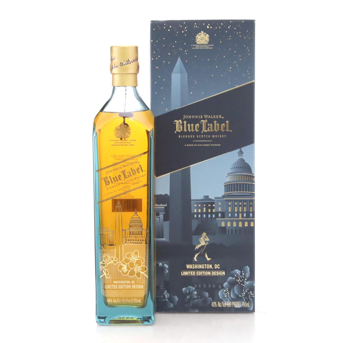 Johnnie Walker Blue Label Washington, DC Limited Edition Design, 2015, 40% whisky bottle