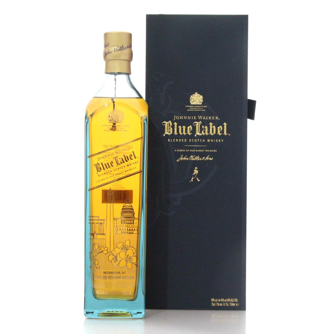 Johnnie Walker Blue Label Washington Dc Limited Edition Design Scotch Whisky