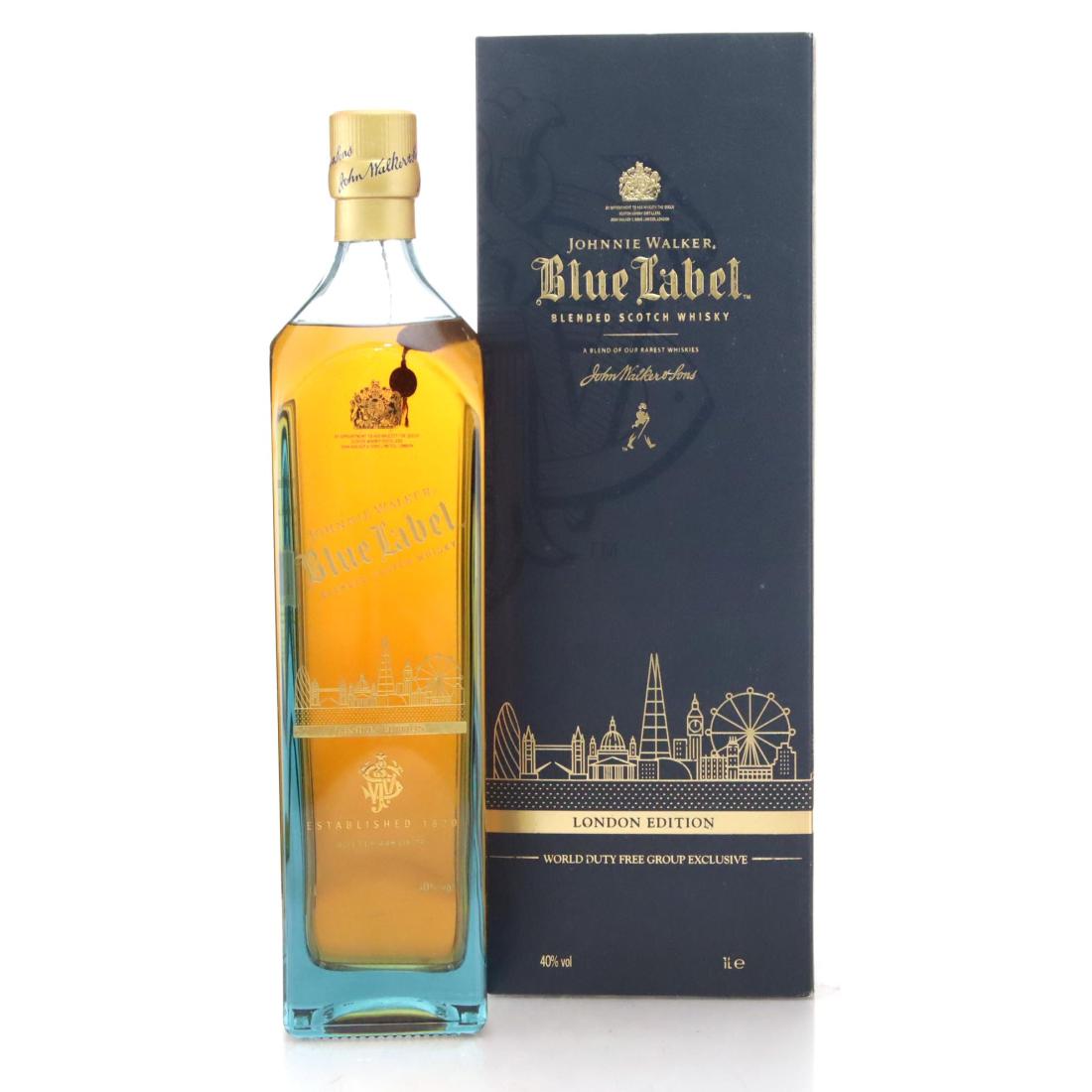 Johnnie Walker Blue Label London Edition, 2013, 40% whisky bottle