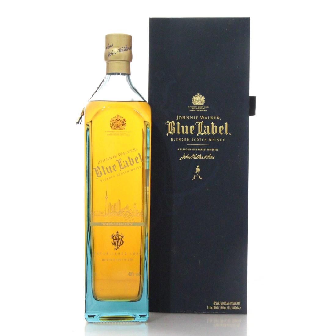 Johnnie Walker Blue Label Toronto Edition Scotch Whisky Litre