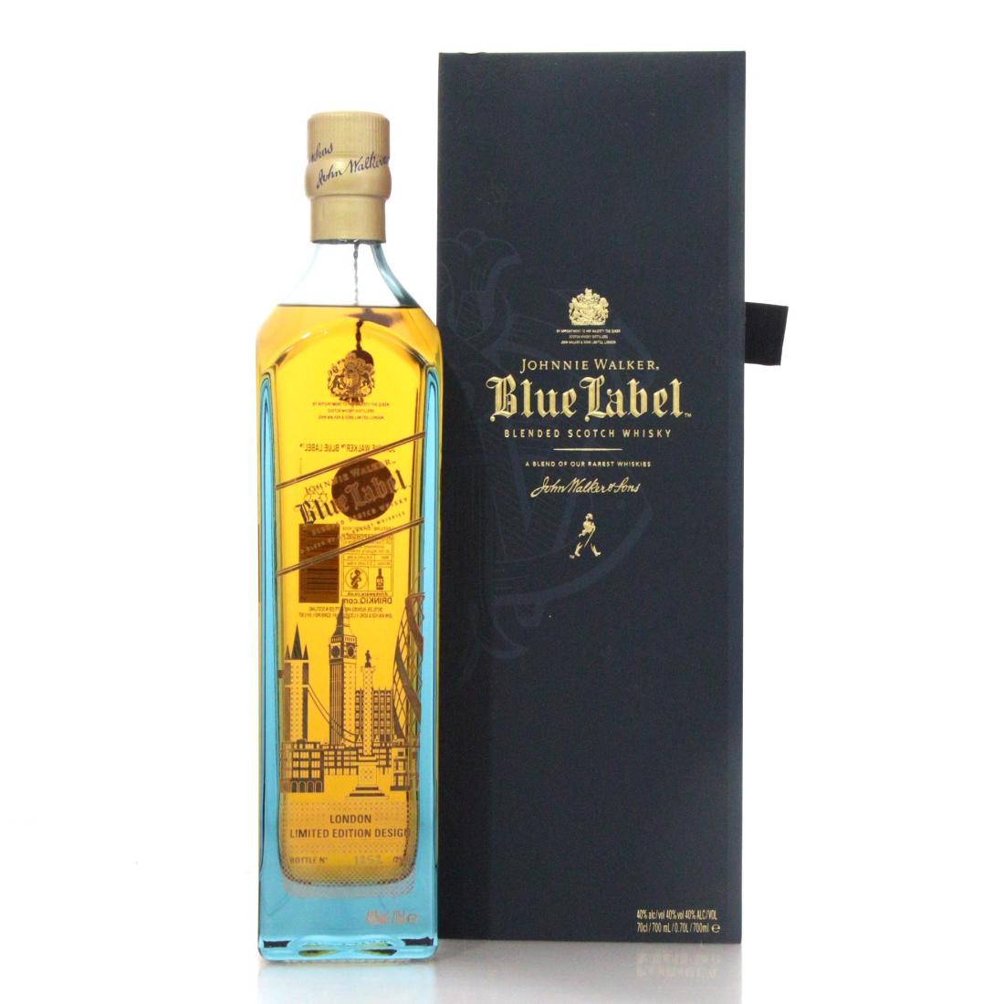 Johnnie Walker Blue Label London Limited Edition Design Scotch Whisky