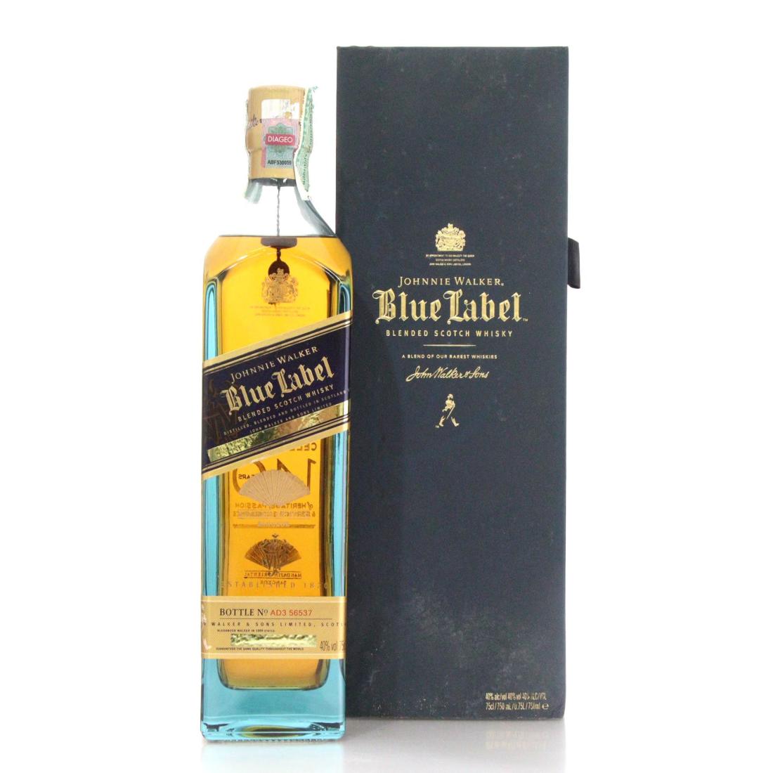 Johnnie Walker Blue Label Mandarin Oriental Bangkok Scotch Whisky Celebrating 140 Years