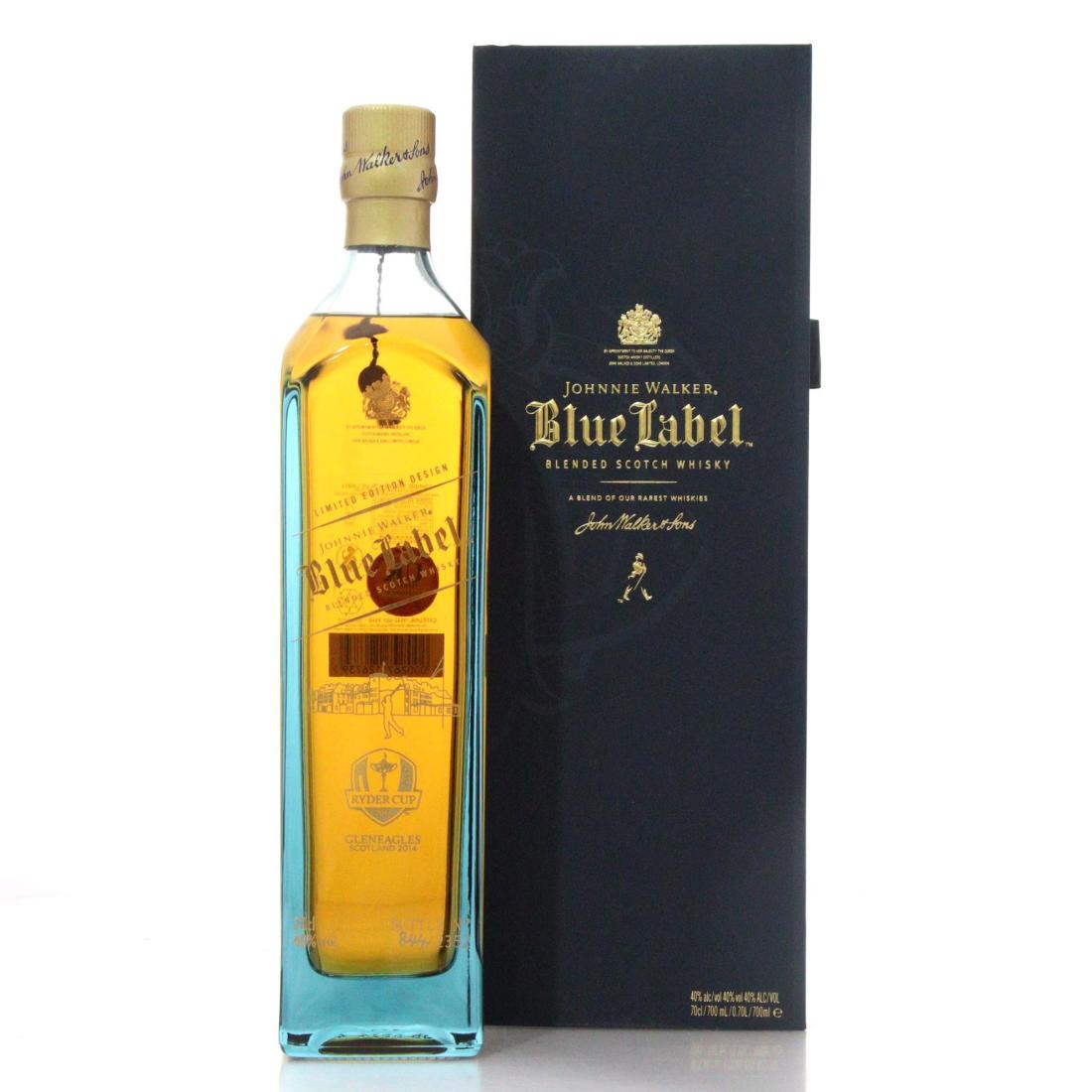 Johnnie Walker Blue Label Ryder Cup Scotch Whisky Gleneagles 2014