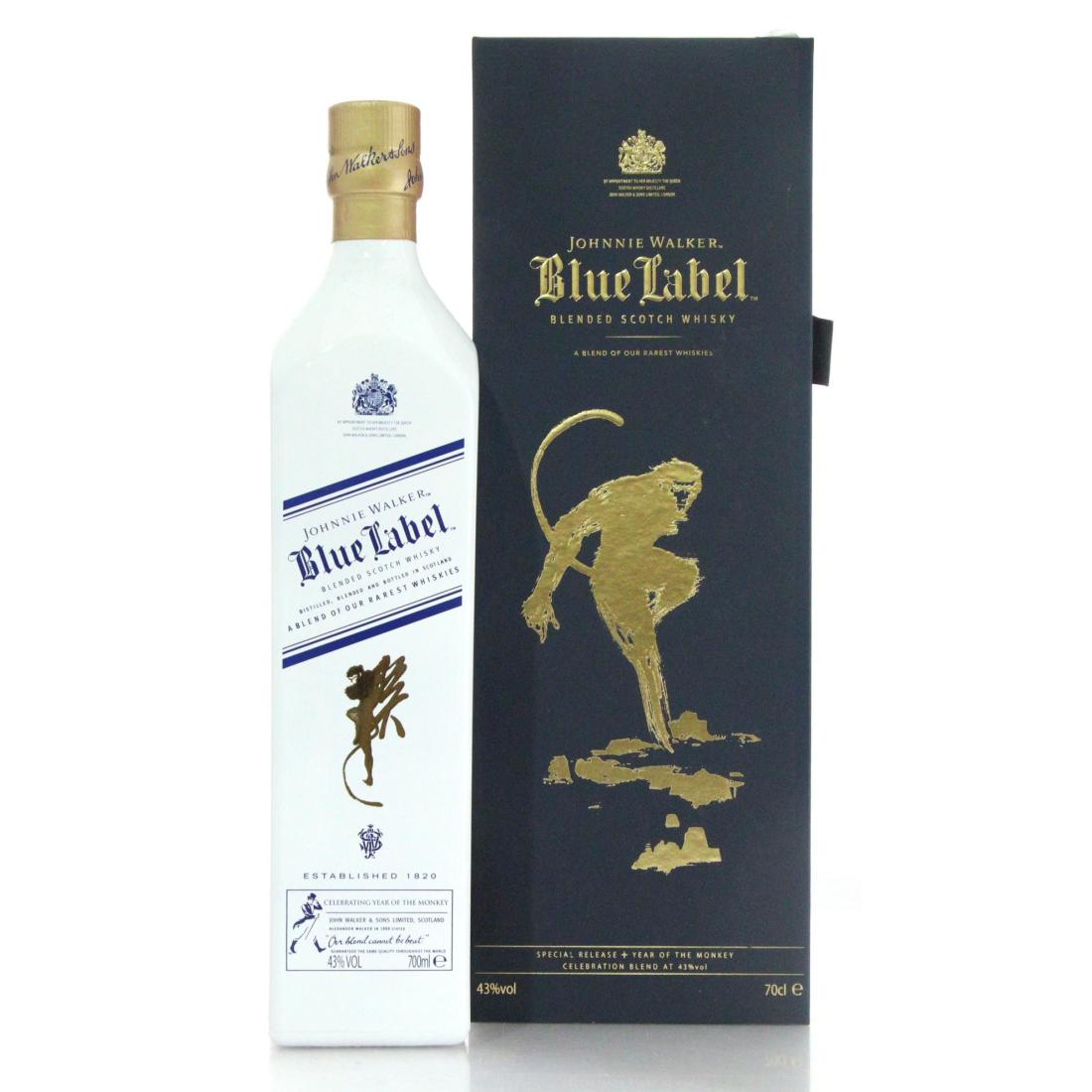 Johnnie Walker Blue Label Celebrating Year Of The Monkey Scotch Whisky